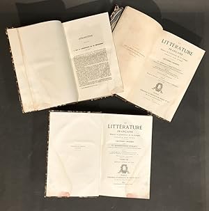 La littérature française Depuis la formation de la Langue jusqu'à nos jours. Lectures choisies. Q...