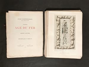 Études paléoethnologiques dans le bassin du Rhône. Premier âge du fer. Nécropoles et tumulus.