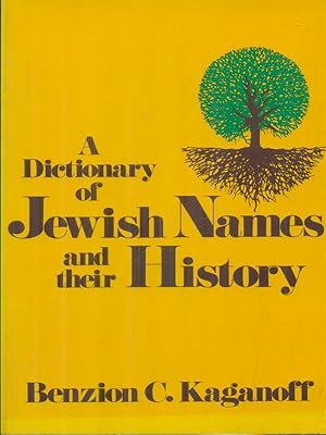 Immagine del venditore per A dictionary of Jewish names and their history venduto da Miliardi di Parole