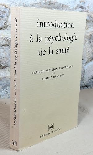 Seller image for Introduction  la psychologie de la sant. for sale by Latulu
