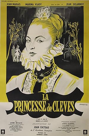 "LA PRINCESSE DE CLEVES" Réalisé par Jean DELANNOY en 1960 avec Marina VLADY, Jean MARAIS / Adapt...
