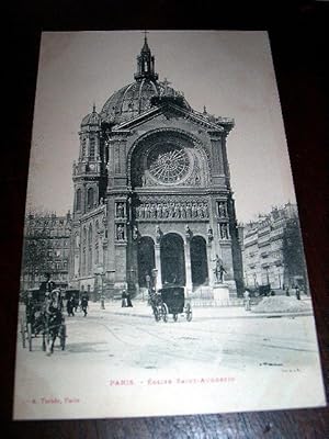 Image du vendeur pour Carte Postale Ancienne - PARIS. - Eglise SAINT-AUGUSTIN mis en vente par JOIE DE LIRE