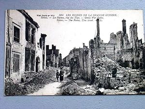 Bild des Verkufers fr Carte Postale Ancienne - 564 - LES RUINES DE LA GRANDE GUERRE. Reims. Les Ruines, rue des Elus. zum Verkauf von JOIE DE LIRE