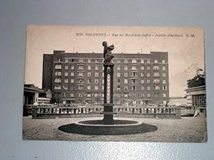 Bild des Verkufers fr Carte Postale Ancienne - 2722 - COLOMBES - Rue du Marchal Joffre. Jardin d'acclimatation. zum Verkauf von JOIE DE LIRE