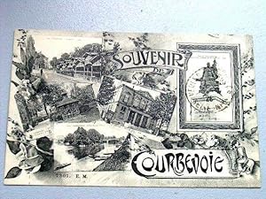 Bild des Verkufers fr Carte Postale Ancienne - SOUVENIR DE COURBEVOIE. zum Verkauf von JOIE DE LIRE