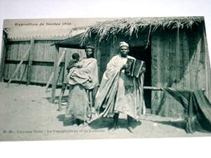 Image du vendeur pour Carte Postale Ancienne - EXPOSITION DE NANTES 1904. N29 - Village Noir. Le Compositeur et sa cousine. mis en vente par JOIE DE LIRE