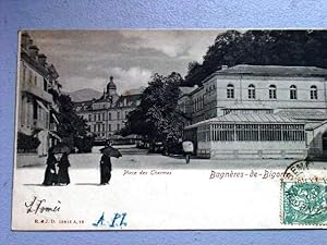 Seller image for Carte Postale ancienne - Bagnre-de-Bigorre. Place des Thermes. for sale by JOIE DE LIRE