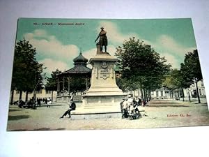 Bild des Verkufers fr Carte Postale Ancienne - 70 - LILLE. Monument Andr. Editions G.L. zum Verkauf von JOIE DE LIRE