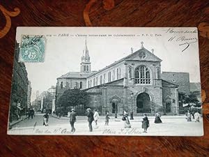 Image du vendeur pour Carte Postale Ancienne - 214 - -PARIS-Eglise N.D de Clignancourt. mis en vente par JOIE DE LIRE