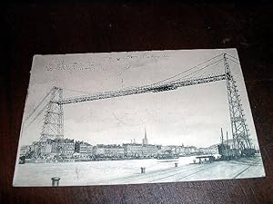 Bild des Verkufers fr Carte Postale Ancienne - C.V. 414 - ROUEN - Pont transbordeur. zum Verkauf von JOIE DE LIRE