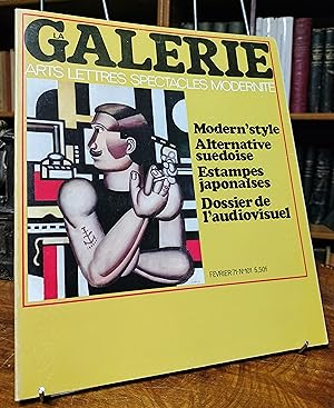 GALERIE (LA), arts, lettres, spectacles, modernité, DirecteurA.Parinaud. n°101. Modern'style - Al...