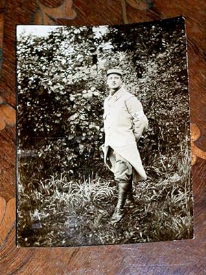 Photographie 1914/1918 sur papier albuminé, représentant un militaire.