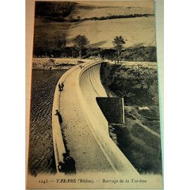 Seller image for Carte Postale ancienne Tarare (Rhne) - Barrage de la Turdine. for sale by JOIE DE LIRE