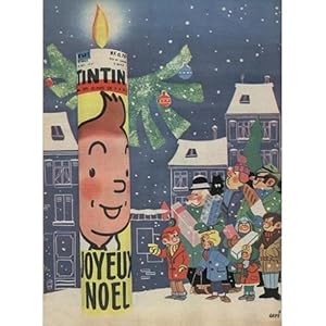 Tintin Le journal des jeunes de 7 à 77 ans n° 687. 21 Décembre 1960. Joyeux Noël.