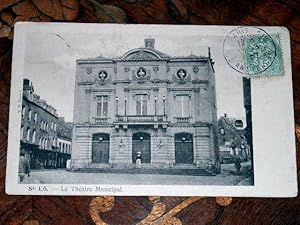 Bild des Verkufers fr Carte Postale Ancienne - ST-L. Le Thtre Municipal. zum Verkauf von JOIE DE LIRE