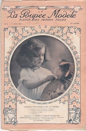 La Poupée Modèle. Revue des petites filles. N. 6. 1 Giugno 1914