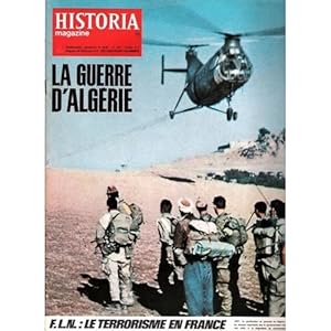 HISTORIA MAGAZINE N°231. F.L.N./ LE TERRORISME EN FRANCE. LA GUERRE D'ALGERIE.