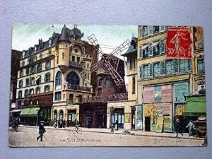 Bild des Verkufers fr Carte Postale Ancienne - 1194 - PARIS - Le Moulin Rouge. zum Verkauf von JOIE DE LIRE