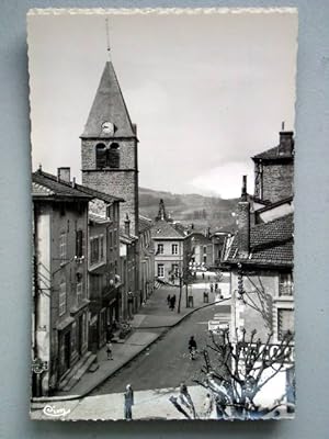 Image du vendeur pour Carte Postale photographique Semi Moderne des annes 50 - COURS ( RHONE) - rue Georges Clemenceau. mis en vente par JOIE DE LIRE