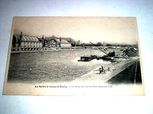 Image du vendeur pour Carte Postale Ancienne - La Seine en aval du Pont Alexandre III. mis en vente par JOIE DE LIRE