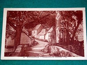 Bild des Verkufers fr Carte Postale Ancienne - 14 Rocamadour carrefour du moulin LL zum Verkauf von JOIE DE LIRE