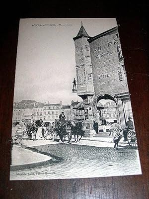Bild des Verkufers fr Carte Postale Ancienne - PONT-A-MOUSSON - Place Duroc. zum Verkauf von JOIE DE LIRE