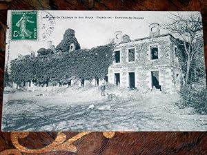 Image du vendeur pour Carte Postale Ancienne - Les Ruines de l'Abbaye de Bon Repos. Faade est. Environs de Guarec. mis en vente par JOIE DE LIRE