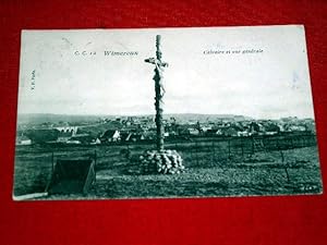 Bild des Verkufers fr Carte Postale Ancienne - WIMEREUX. Calvaire et vue gnrale. zum Verkauf von JOIE DE LIRE