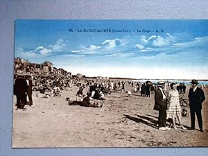 Image du vendeur pour Carte Postale Ancienne - 29 - LA BAULE - sur- MER (Loire-Inf). La Plage. A.B. mis en vente par JOIE DE LIRE