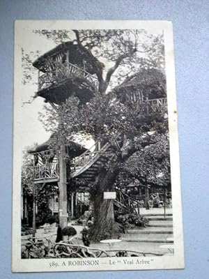 Bild des Verkufers fr Carte Postale Ancienne - ROBINSON - Le Vrai Arbre zum Verkauf von JOIE DE LIRE