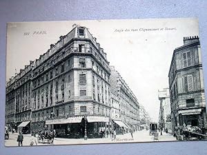 Image du vendeur pour Carte Postale Ancienne - 593 - PARIS - Angle des rues Clignancourt et Simart. mis en vente par JOIE DE LIRE