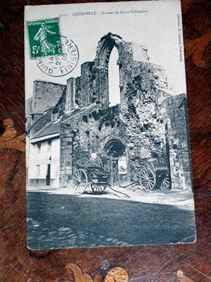 Bild des Verkufers fr Carte Postale Ancienne - 1332 - QUIMPERLE. Ruines de Saint-Colomban. zum Verkauf von JOIE DE LIRE