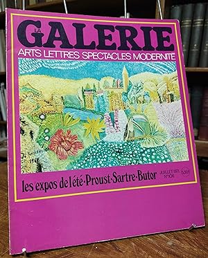 GALERIE (LA), arts, lettres, spectacles, modernité, Directeur A.Parinaud. n°106. Les expos de l'é...