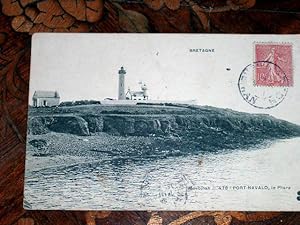 Bild des Verkufers fr Carte Postale Ancienne - BRETAGNE. Morbihan 478 - PORT Navalo, le Phare. zum Verkauf von JOIE DE LIRE