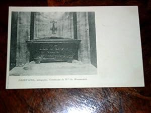 Bild des Verkufers fr Carte Postale Ancienne - SAINT-CYR. Chapelle. Tombeau de Mme de Maintenon. zum Verkauf von JOIE DE LIRE