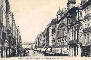 Bild des Verkufers fr Carte Postale Ancienne - 7 - LILLE - La rue Nationale zum Verkauf von JOIE DE LIRE