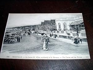 Image du vendeur pour Carte Postale Ancienne - 335 - TROUVILLE - Le Casino et la terasse. LL mis en vente par JOIE DE LIRE