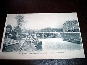 Image du vendeur pour Carte Postale Ancienne - Le petit bras en amont du Pont-Neuf. mis en vente par JOIE DE LIRE