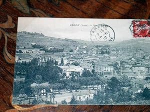 Bild des Verkufers fr Carte Postale Ancienne - Rgny (Loire). Vue gnrale. zum Verkauf von JOIE DE LIRE