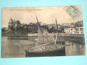 Image du vendeur pour Carte Postale Ancienne - PORNIC. L'avant-port. Le chteau. mis en vente par JOIE DE LIRE