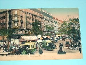 Bild des Verkufers fr Carte Postale Ancienne - 302 - PARIS - LE BOULEVARD MONTMARTRE - LL. Carte colorise. zum Verkauf von JOIE DE LIRE