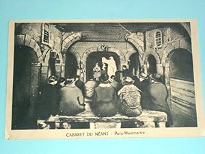 Bild des Verkufers fr Carte Postale Ancienne - CABARET DU NEANT - Paris-Montmartre. zum Verkauf von JOIE DE LIRE