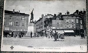 Image du vendeur pour Carte Postale ancienne (87)- LIMOGES Place Denis Dussoubs CPA n14. mis en vente par JOIE DE LIRE