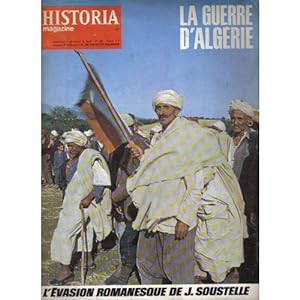 HISTORIA MAGAZINE N° 253. LA GUERRE D' ALGERIE, L' EVASION ROMANESQUE DE J. SOUSTELLE.