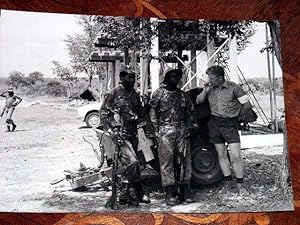 Très belle photographie de presse : Zimbabwe-Rhodesie : avant les élections. Lisbury . 07/02/1980.