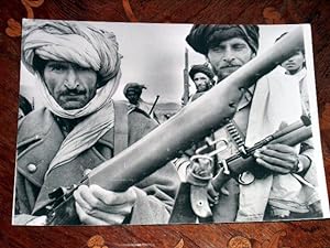 Très belle photographie de presse : PROVINCE DE PAKTIA (Afghanistan). 24/01/1980. Des rebelles Af...