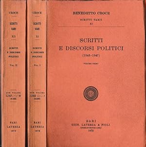 Scritti e discorsi politici (1943 - 1947). Vol. I-II