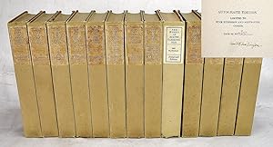 The Works of Booth Tarkington. "Autograph Edition" (Signed by Tarkington, 13 volume set)