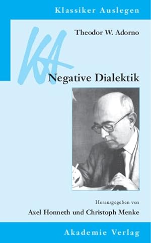 Bild des Verkufers fr Negative Dialektik -Language: german zum Verkauf von GreatBookPrices