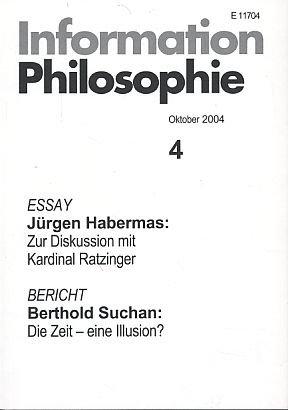 Image du vendeur pour Information Philosophie 4. Oktober 2004. mis en vente par Die Buchgeister